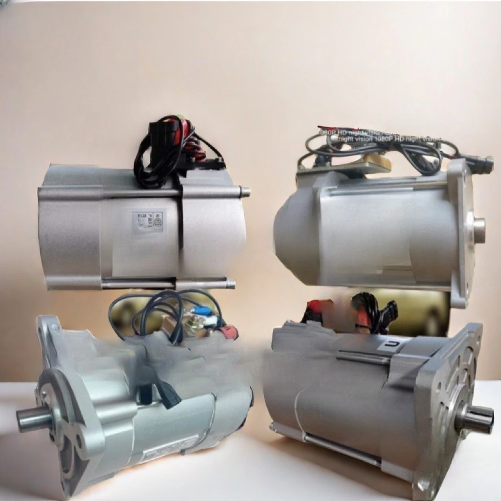 Electric four-wheeler, AC motor