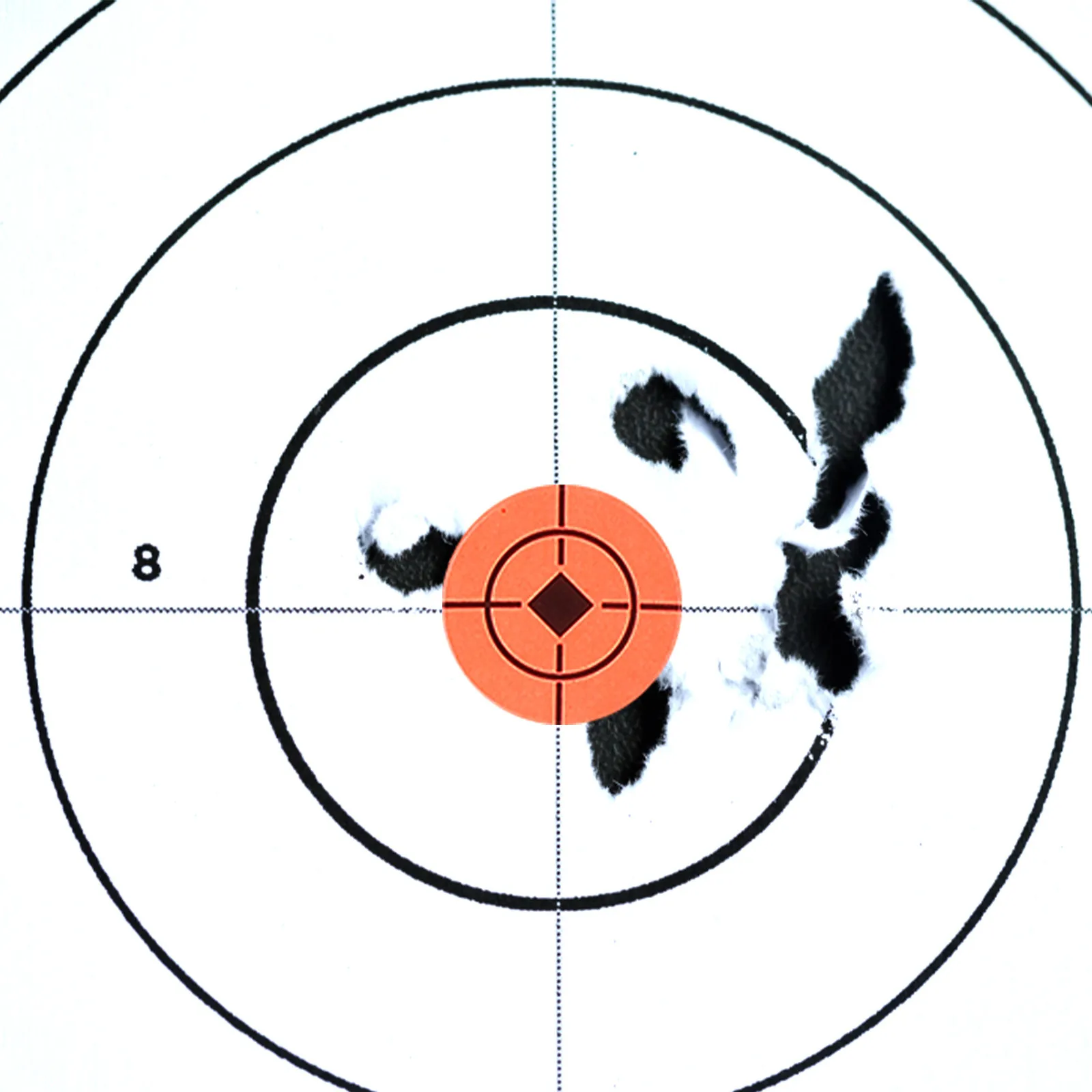 

720 шт. самоклеящихся бумажных наклеек для стрелковых мишеней, профессиональные этикетки для тренировок по стрельбе, спортивные игровые наклейки, портативные