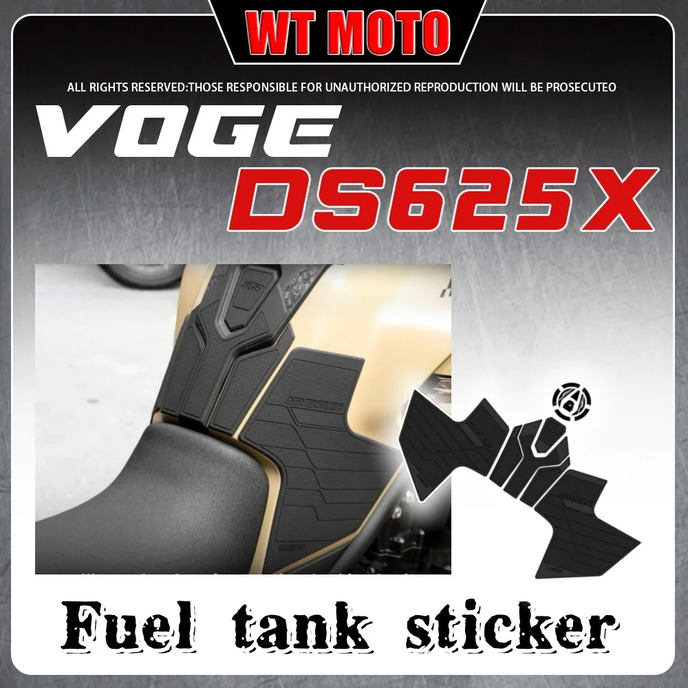 

Для VOGE DS625X резиновая утолщенная наклейка на топливный бак, водонепроницаемая и противоскользящая защитная наклейка для тела