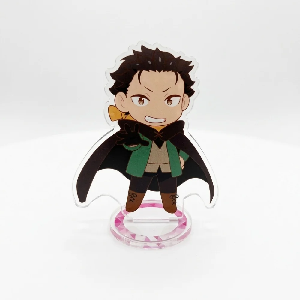 Re:ZERO Starting Life in Another World: Pajama Animal Chibi Acrylic Stand Figure Rem Emilia Ram Beatrice Subaru 10cm KeyRing view 2