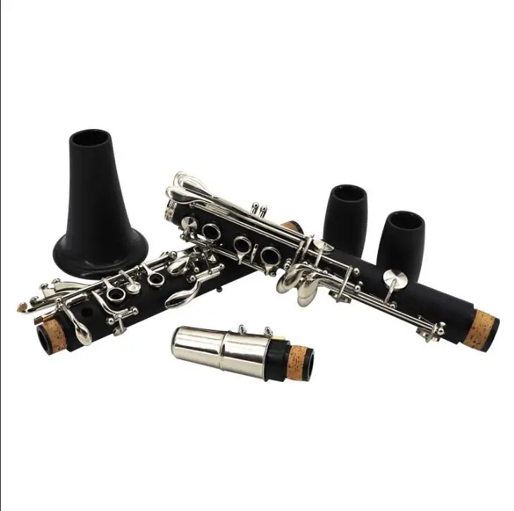 Cheap Clarinet children's beginner Bb clarinet bakelite nickel plated