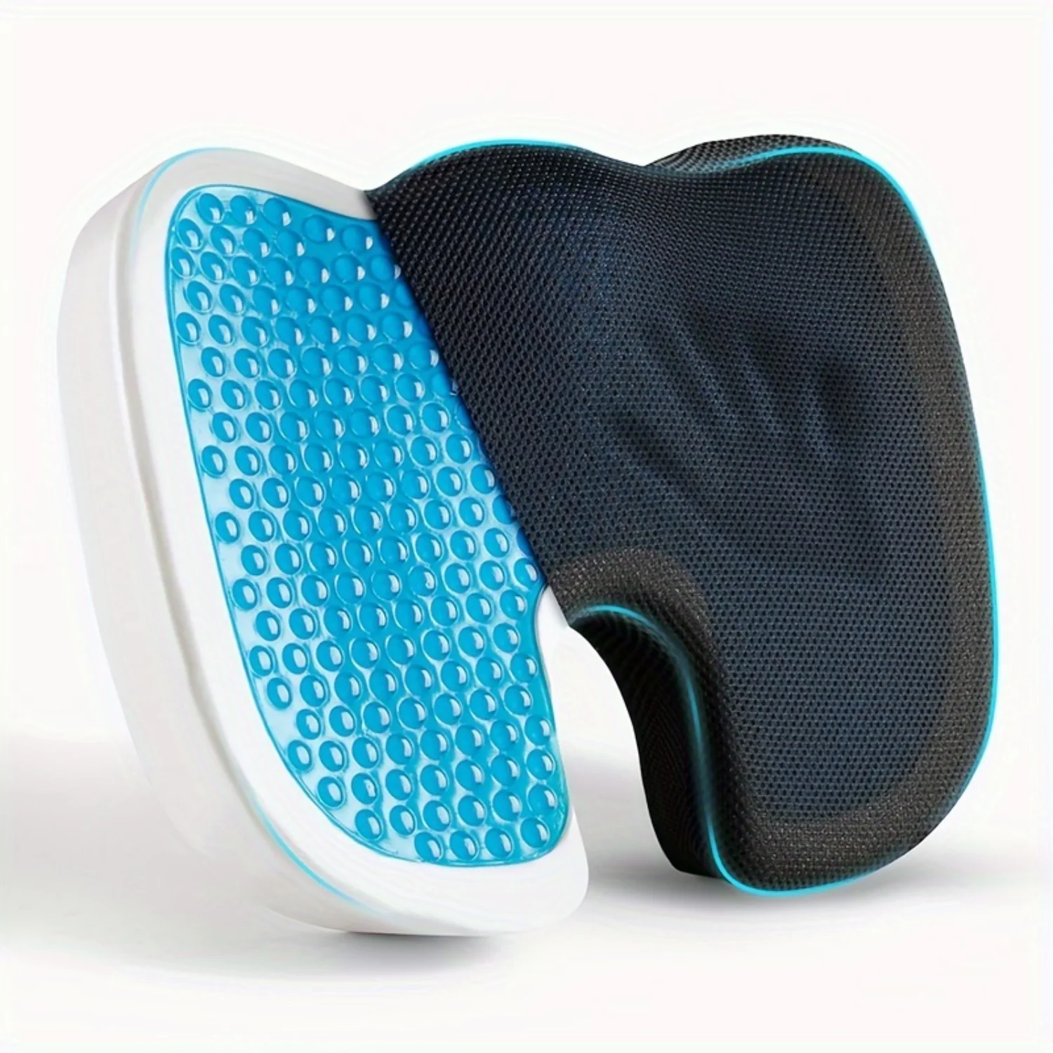 1pc Gel Memory Foam Cushion Office Car Seat Multi-purpose Slow Rebound Cushion For Living Room Decor