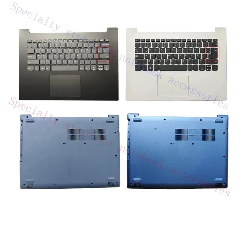 For ideapad 320-14ikb 320-14isk 320-14iap 520-14 laptop rear cover top bottom housing with keyboard C cover D cover