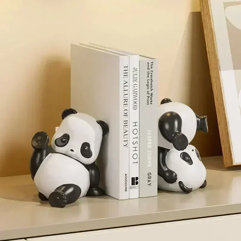 

Creative and Cute Panda Bookshelf Decorations Living Room Wine Cabinet TV Cabinet Bedroom Table Office Room Bookcase Decorations