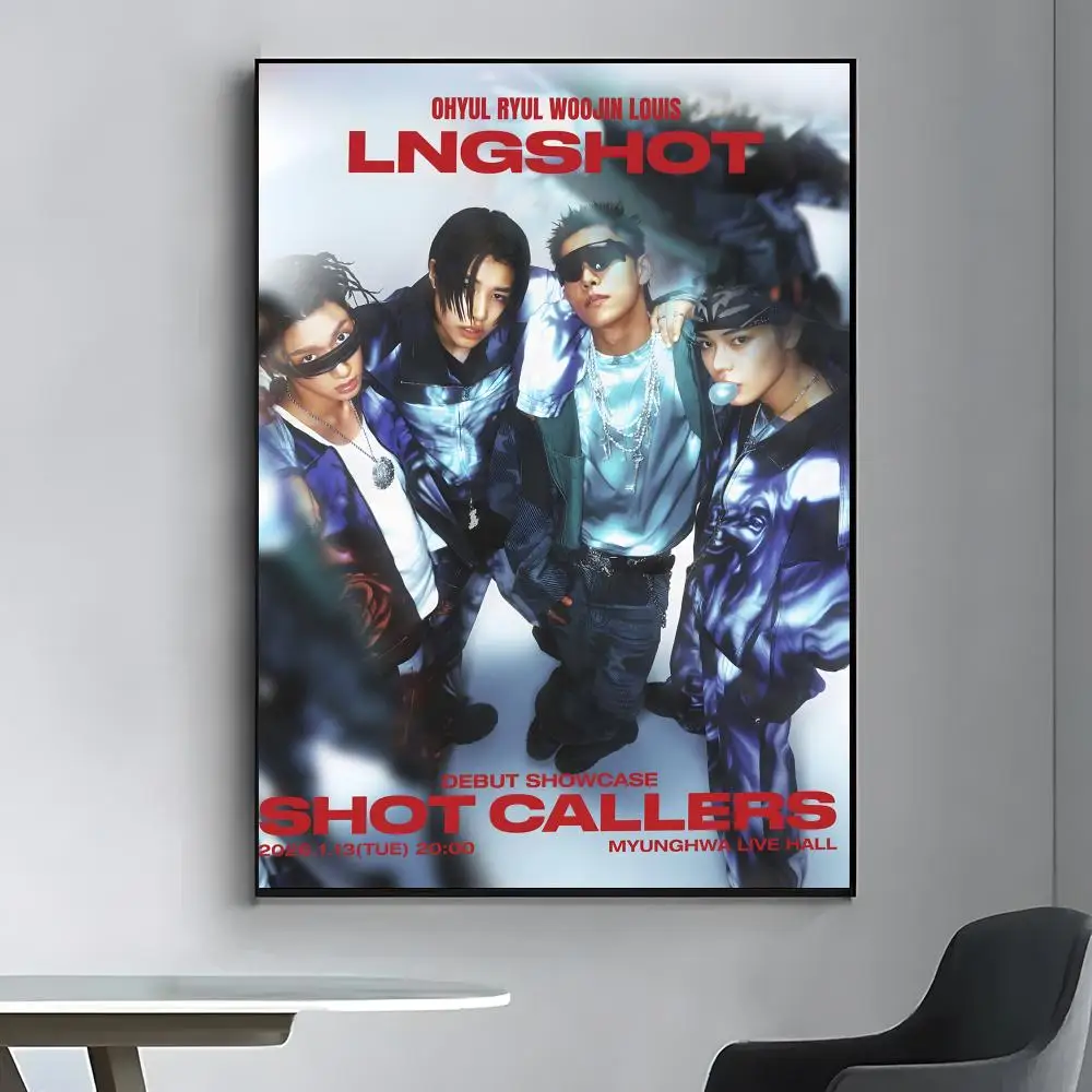 Boy Group LNGSHOT Poster High-definition posters, wall art for living room and home decor. - view 5