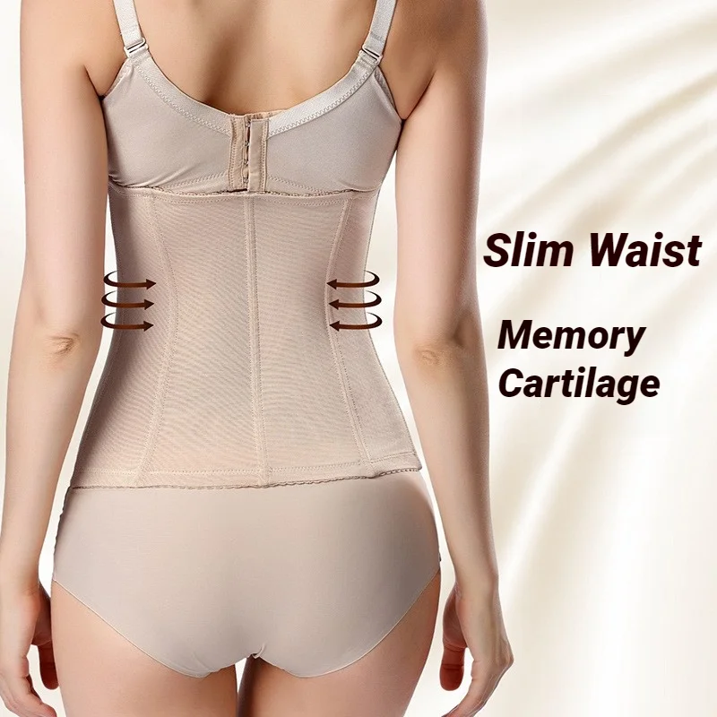 Slimming Waist Trainer Corset Belt Tummy Sheath Body Shaper Shapewear Underwear Modeling Strap Binder for Slim Fit image 2