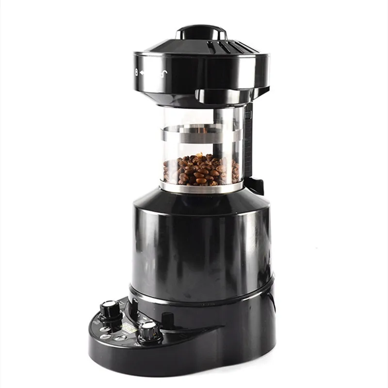 Coffee Bean Roaster Small Household Transparent Hot Air Roaster With Automatic Timing And Temperature Adjustment Home