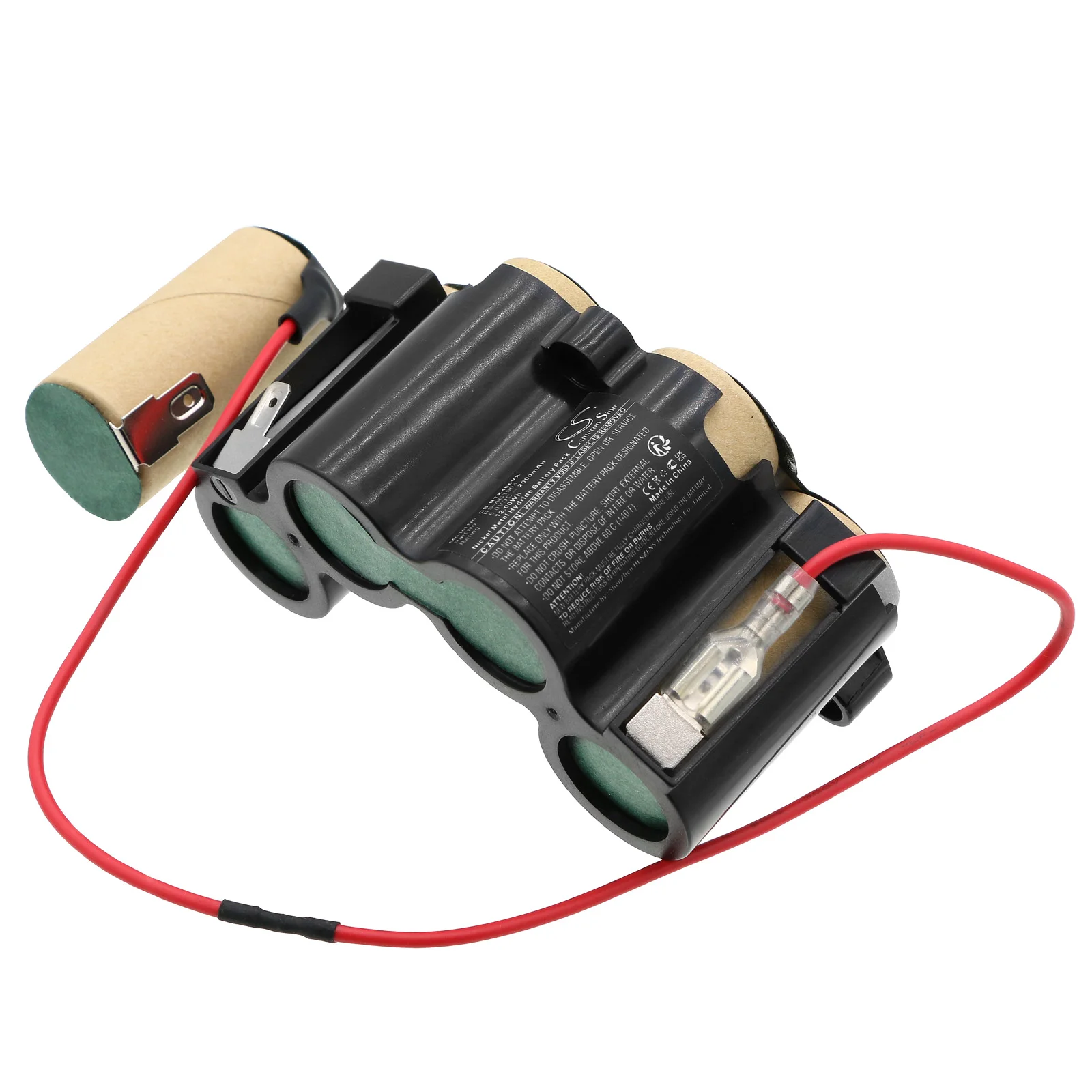 

Сменный аккумулятор CS для Moulinex MX466301/2D0, MX466301/2D1, артикул: RS-AC3568, 2000 мАч / 12 Втч