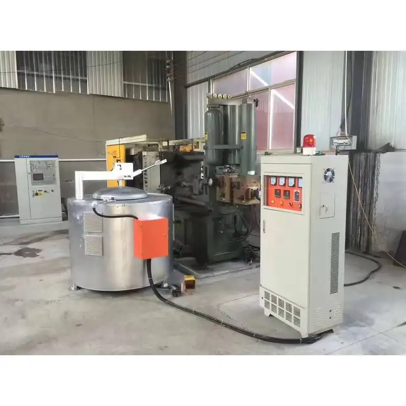 

IGBT Hine Scrap Cans Electric Induction Smelting Melting Aluminum Furnace