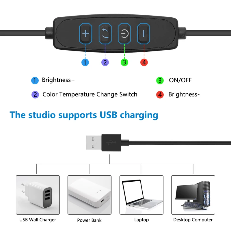 12" Photo Studio Lightbox with 120pcs LED Lights CRI 95+ Dimmable Photography Tent Kit for Jewelry Small Items Product Shooting