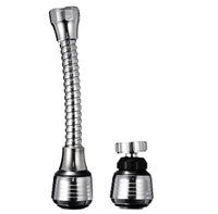 Kitchen Gadgets 2 Modes 360 Rotatable Bubbler High Pressure Faucet Extender Water Saving Bathroom Kitchen Accessories Supplies