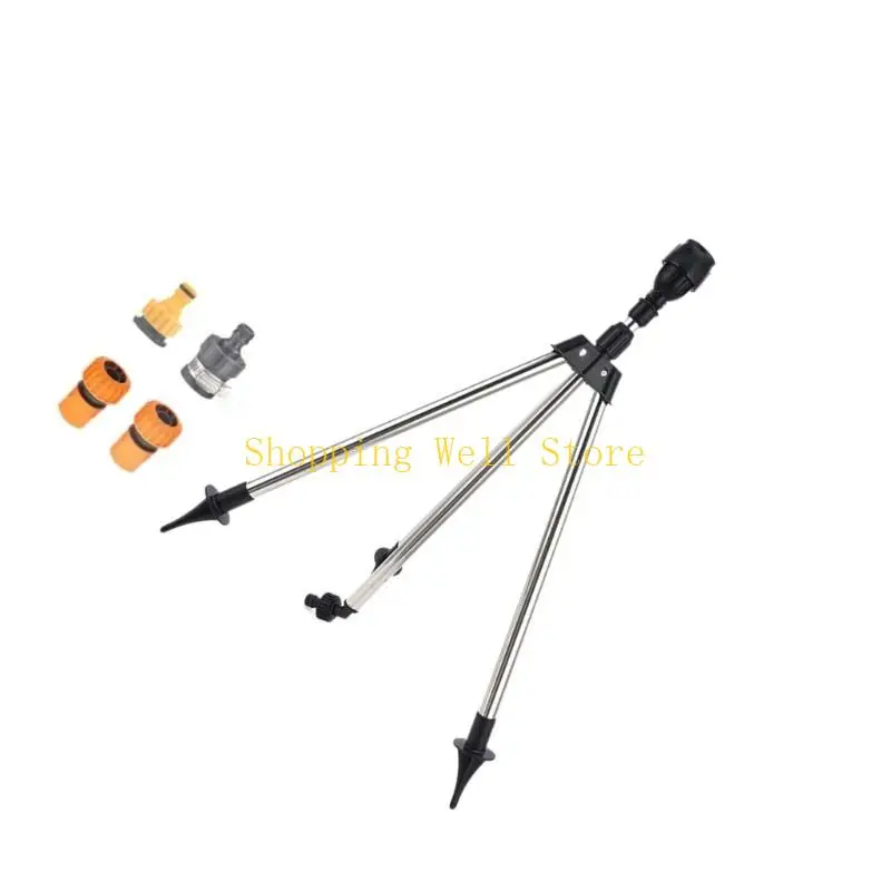 KX4B Interlinkable Tripod Sprinkler Base System For Expansive Yard Water Distribution