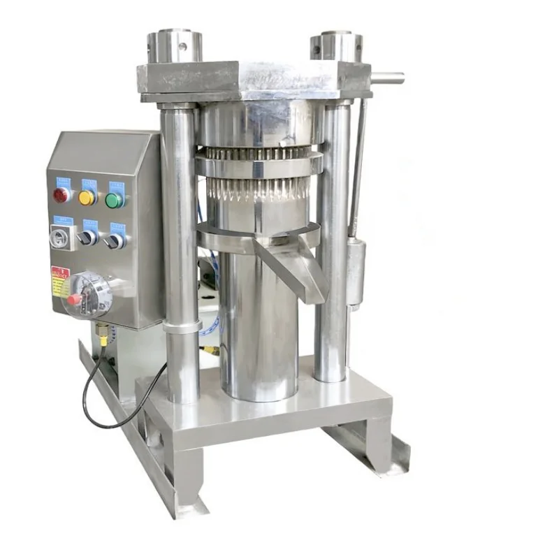Extractor de Aceite de Oliva Hidráulico Doméstico de Prensado en Frío / Máquina de Extracción de Aceite de Coco y Oliva