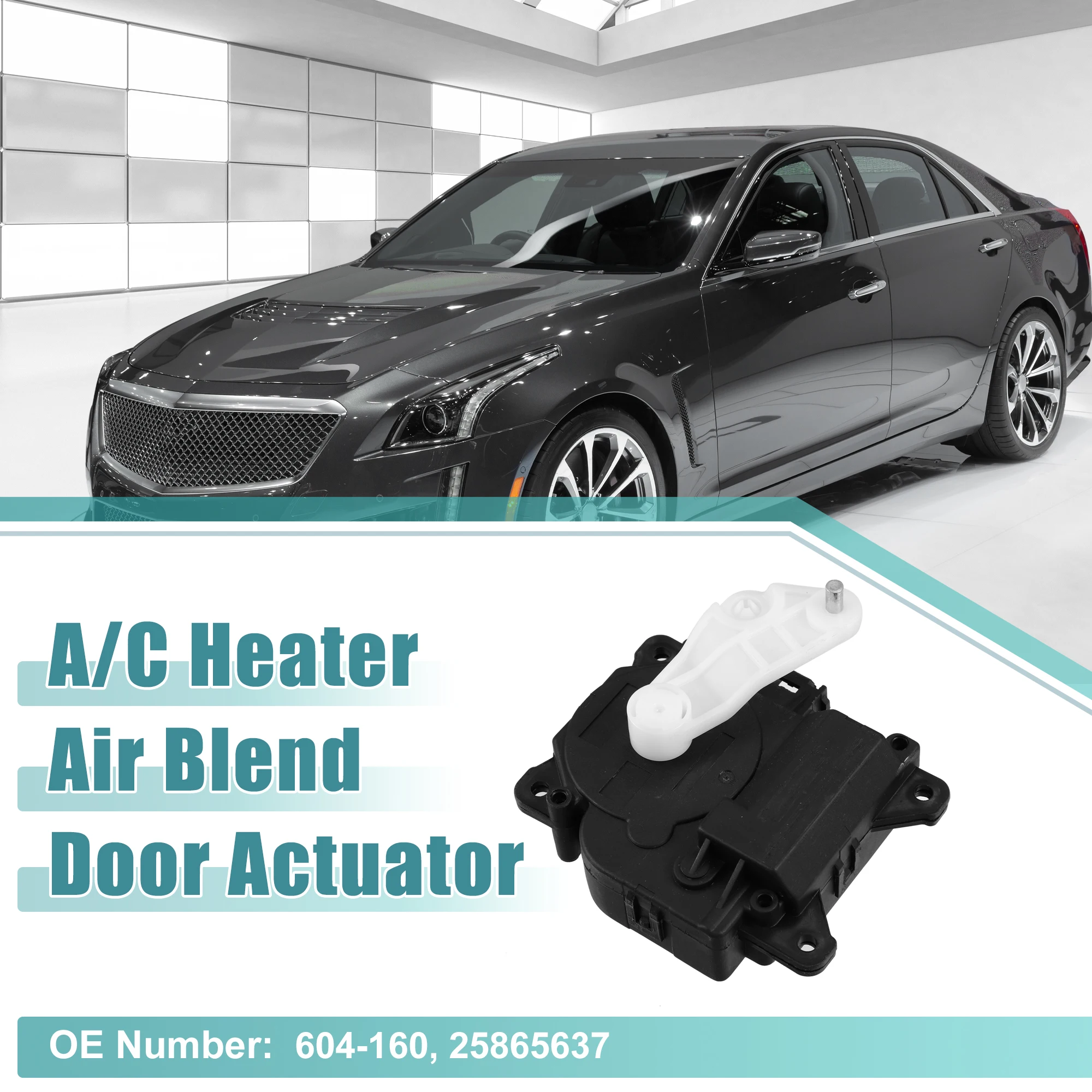 

UXCELL 604-160 25865637 Привод двери смеси обогревателя переменного тока для Cadillac CTS 2009-2015 гг.