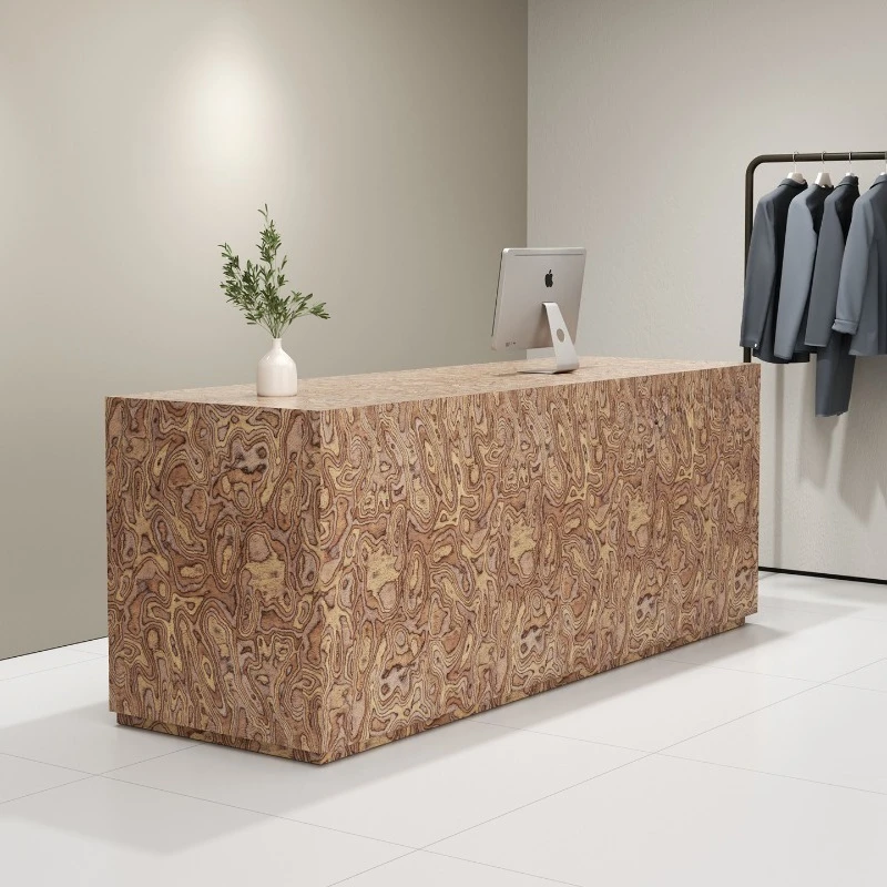 Luxury Display Reception Desks Executive Drawer Simple Reception Desks Design Salon Mostrador De Tienda Commercial Furniture