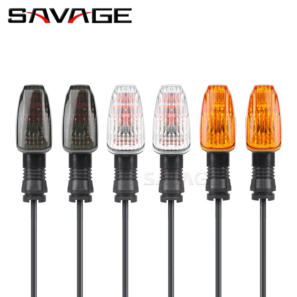 Motorcycle Front Rear Turn Signal Light For KAWASAKI NINJA ZX6R ZX10R 250R Z750 KLR650 KLE500 VERSYS 650 Flashing Indicator Lamp
