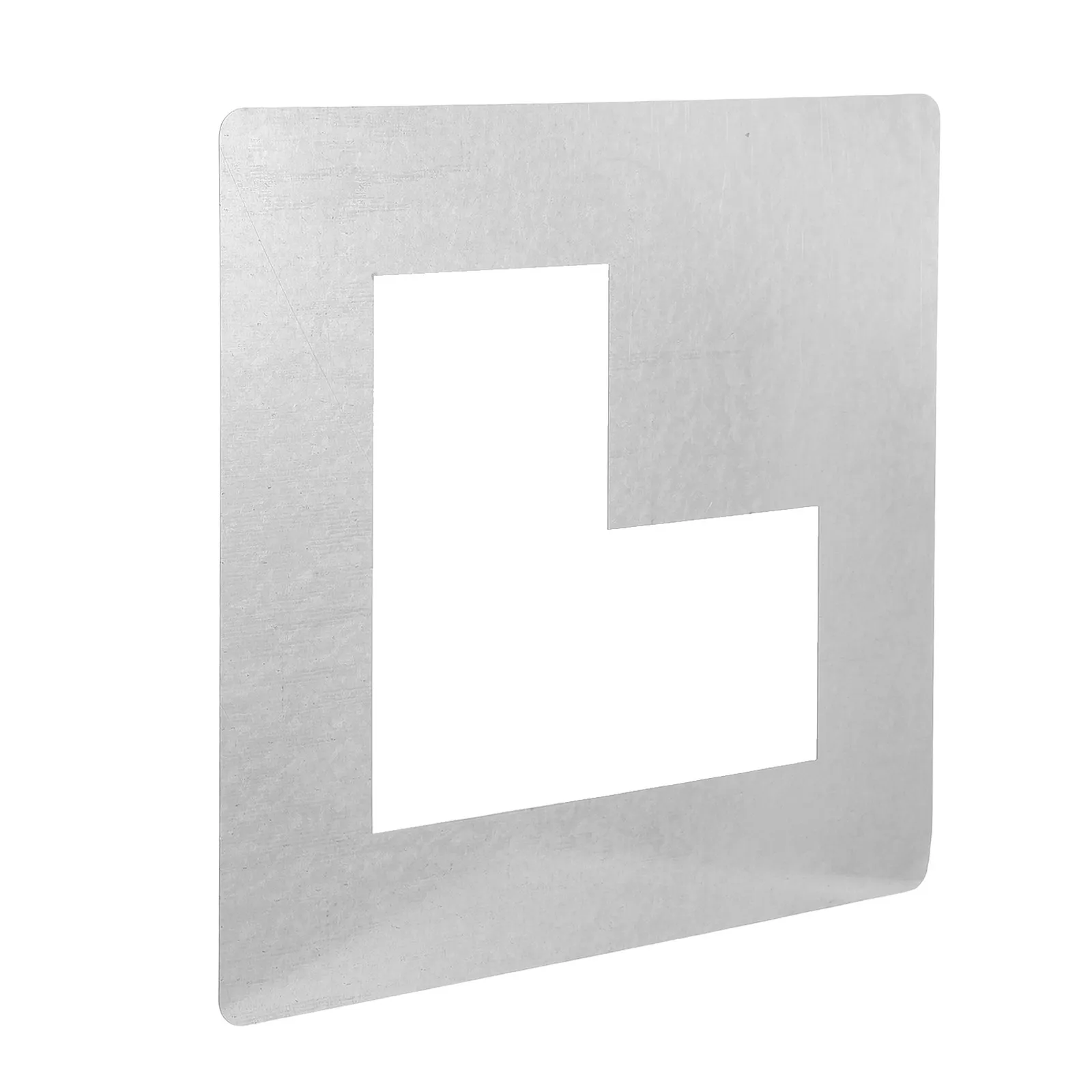 Metal Shaped Parking Lot Stencils Reusable Spray Paint Stencil Line Marking Tool For Property Manager Floor Painting
