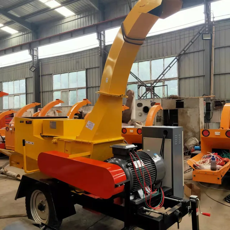 Physical Self Operated Branch Crusher, Crushing Equipment, Machinery Suitable For Fruit Tree Wood Boards And Branches
