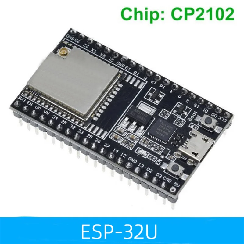مجلس تطوير ESP32-DevKitC |   ESP32 32D WiFi + وحدة بلوتوث |   مشاريع إنترنت الأشياء والتكنولوجيا اليدوية |   متوافق مع Arduino IDE وAWS