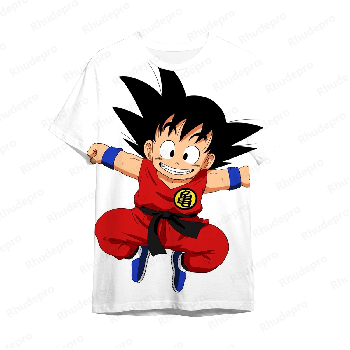 Niño niña niños Anime Dragon Ball moda hombres mujeres niños camiseta con estampado 3D niño niña niños manga corta Casual Cool Tops camiseta de Goku