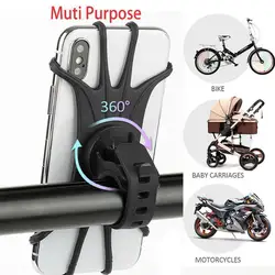 Bike Phone Holder Bicycle Mobile Cellphone Holder Motorcycle Suporte Celular For IPhone Gsm Houder Fiets