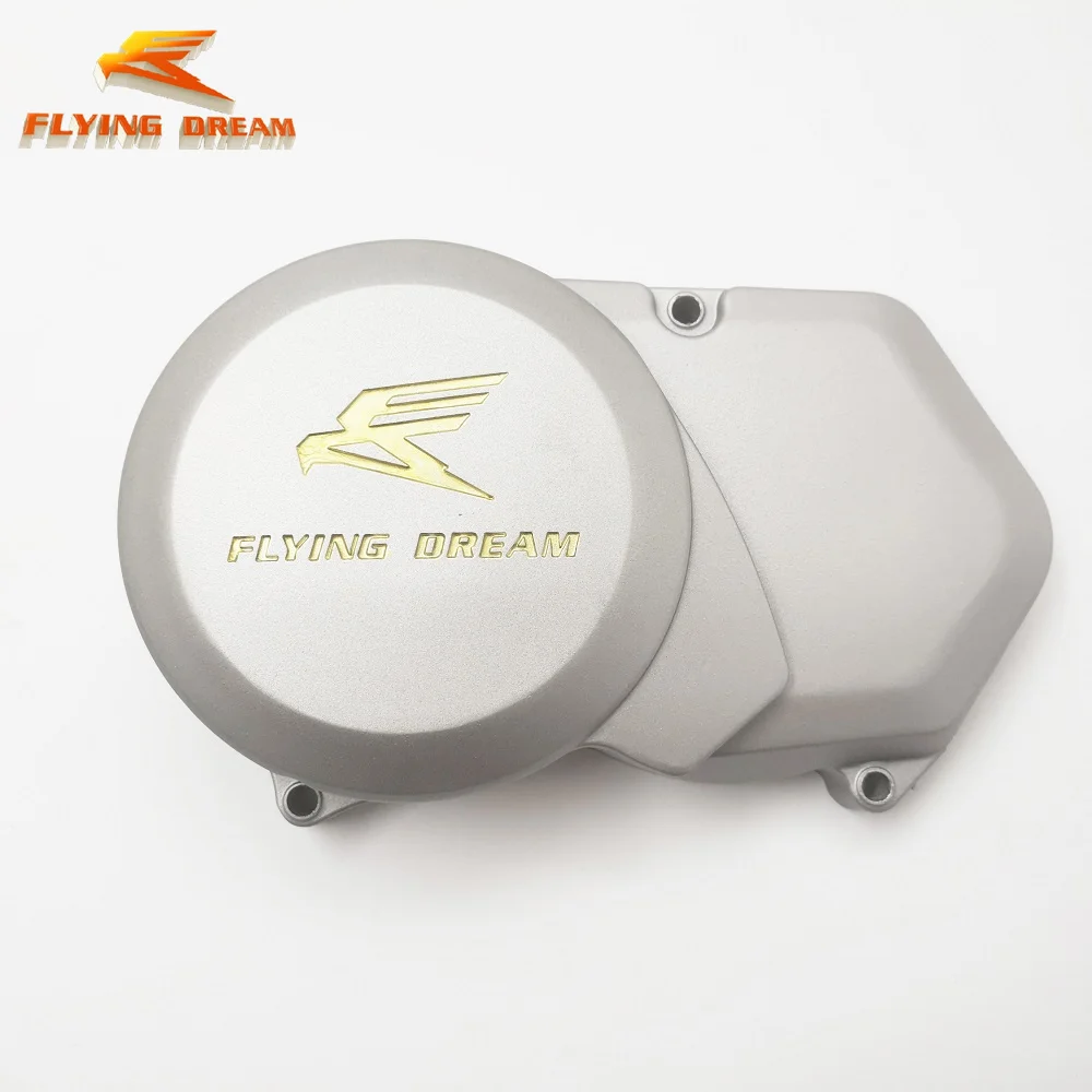 Engine left cover Universal aluminum engine side cover shell For110 125 140 150CC HONDA XR50 CRF50 Z50 XR 50 70 CT70 Pit Bike 