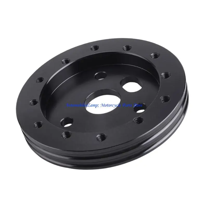 H7BD Precisions Machined Aluminum Wheel Hub Adapter For 6 Hole To 3 Hole Quick Tool Installation And Improved Safety