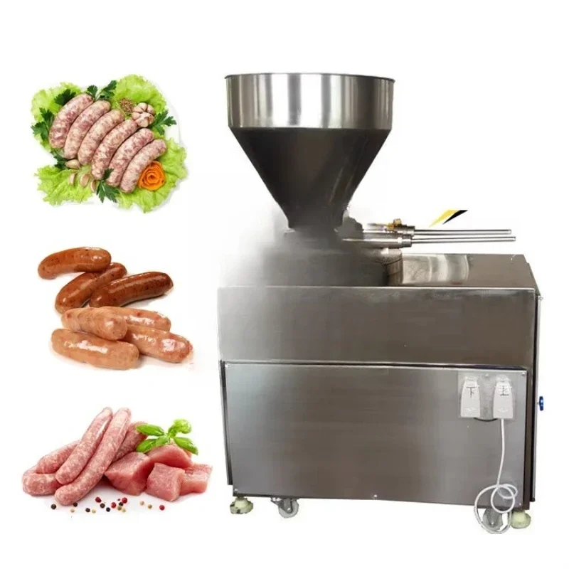 

Commercial Manufacturing Small Chicken Sausage Making Sausage Filling Machine