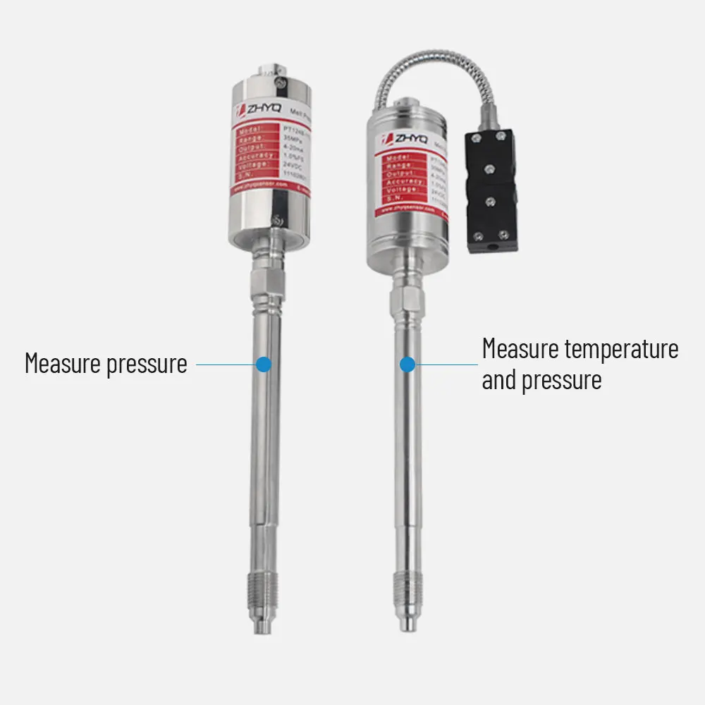 high precision rigid rod plastic extruder melt pressure transmitter