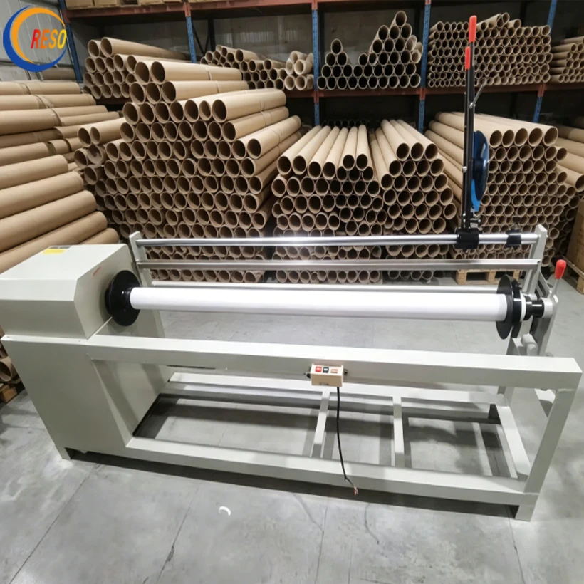 Multi Paper Core Tube Roll Cutting Machine Cardboard Tape Pvc Core Slitter