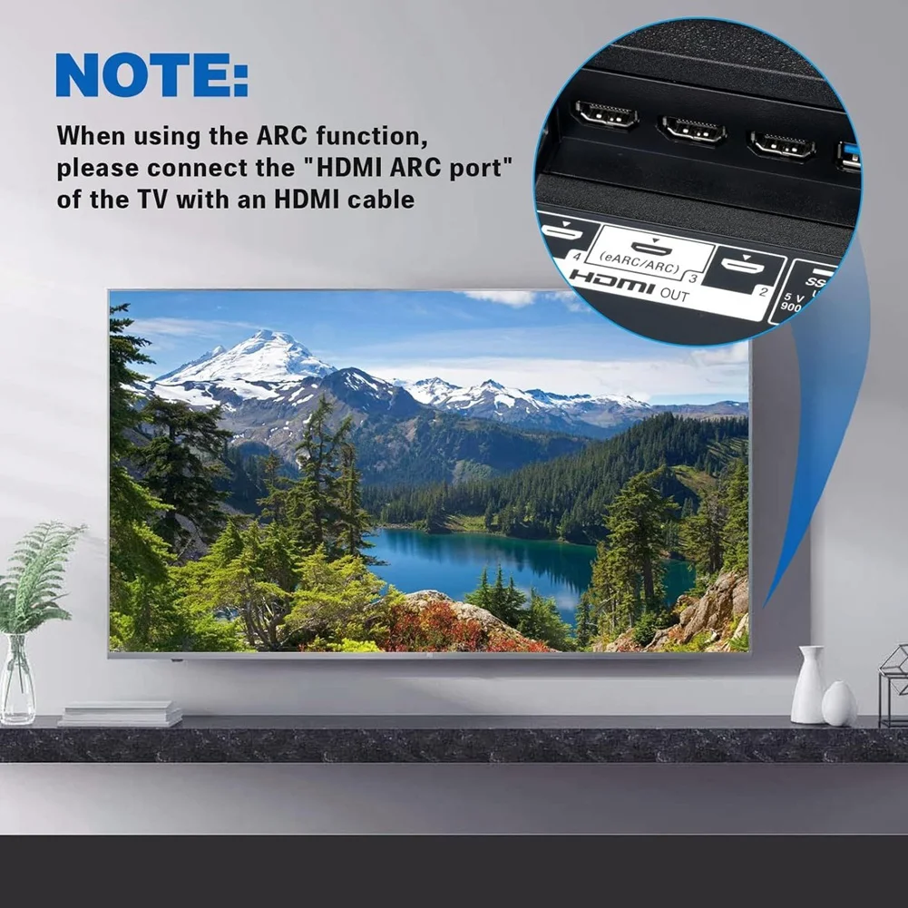 A88M EARC ARC аудиоконвертер 192 кГц экстрактор EARC в RCA аудио экстрактор адаптер для DTS Dolby Atoms AC3 LPCM волокно