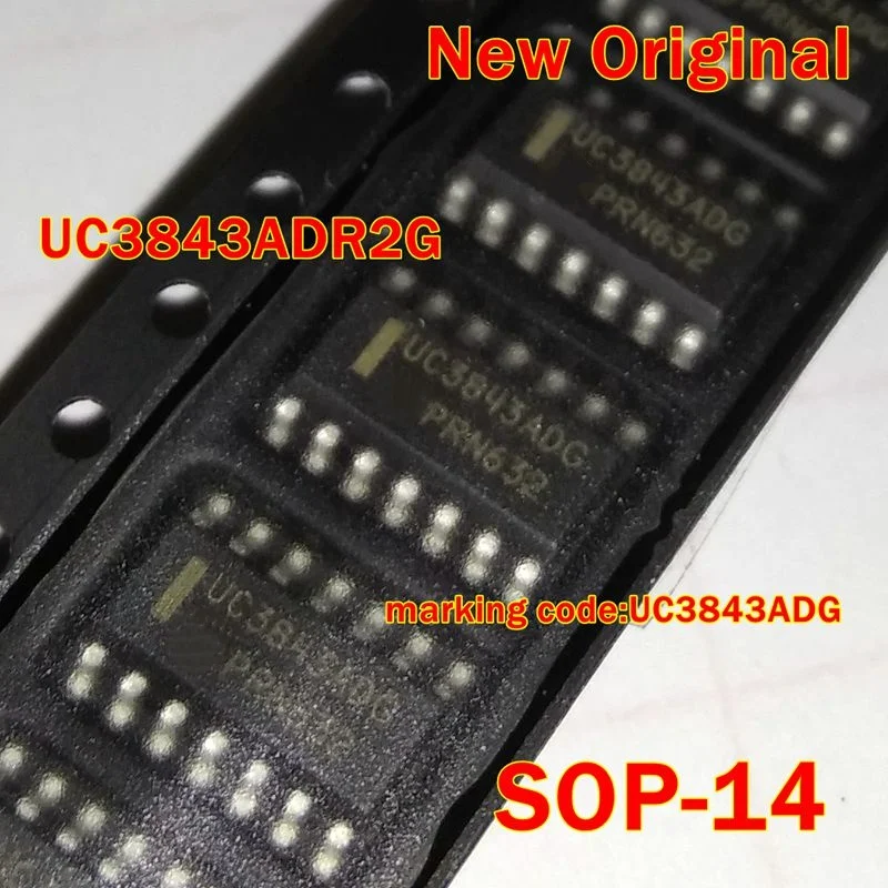 

UC3843ADR2G UC3843ADG SOP14 HIGH PERFORMANCE CURRENT MODE CONTROLLERS