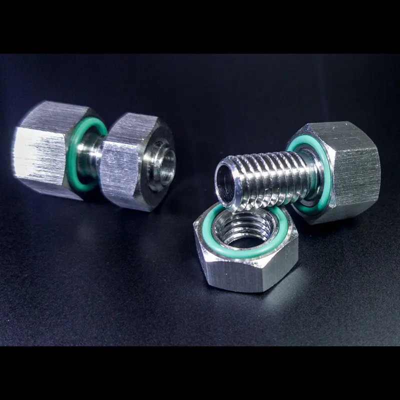 Threading screw hollow bolt waterproof stainless steel ROV underwater robot sealed cabin accessories M10 CANDE