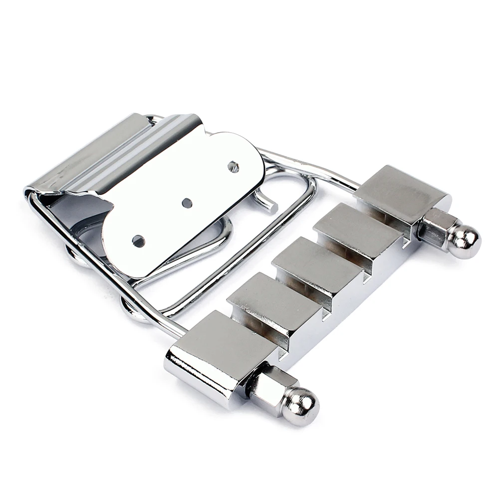 

4 String Bass Guitar Parts Tailpiece Guitars Short Feet Bridge Accessories GA421