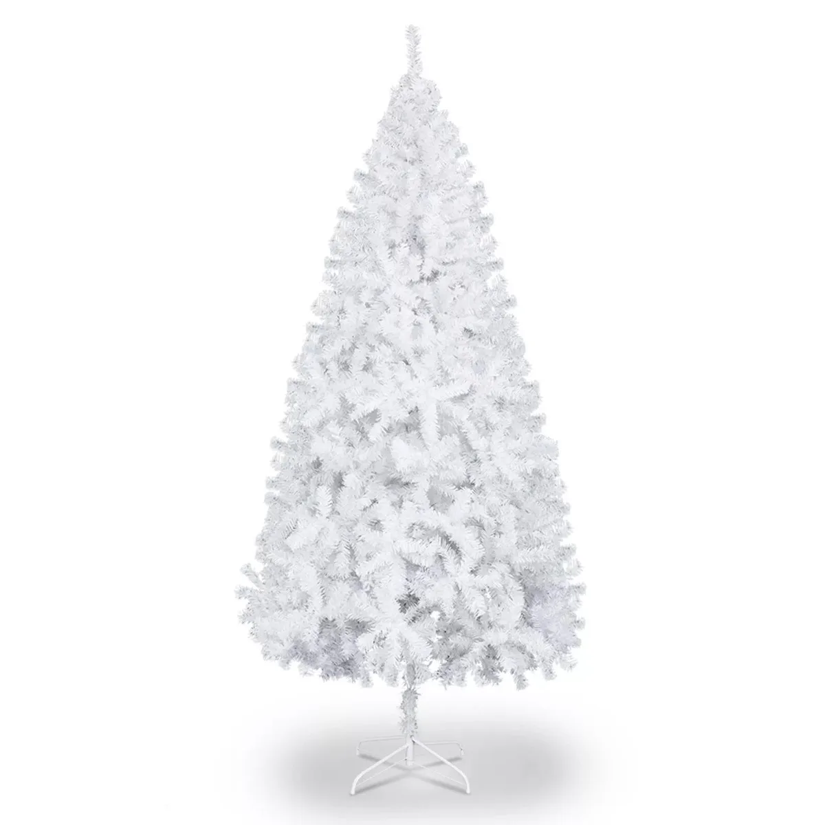 Christmas tree, indoor/outdoor decorated white 5/6/9 ft