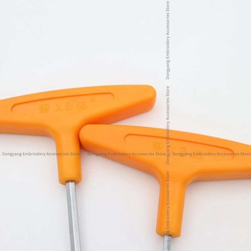 1PCS T-Type Allen Wrench Hexagon Socket Screwdriver Tool for Tajima Barudan Swf Feiya Zsk Happy Domestic Computer Embroidery