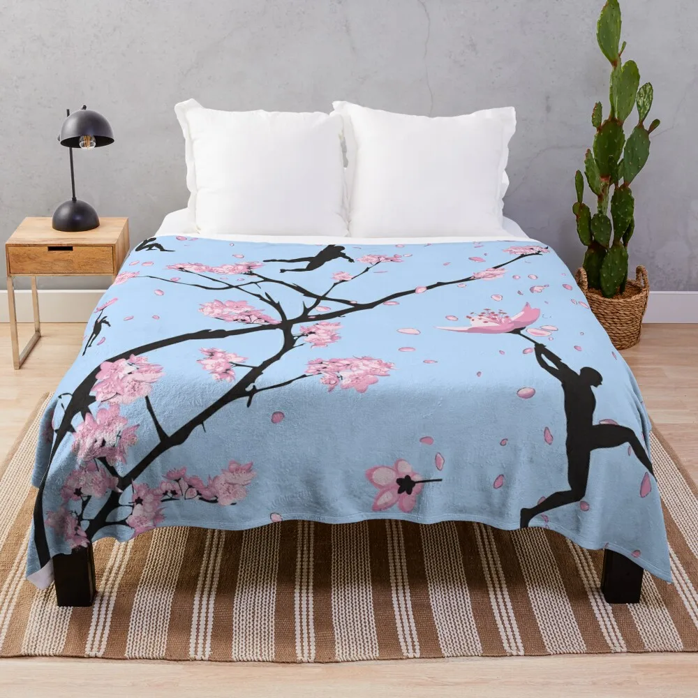 

Blossom Flight Throw Blanket Summer Beddings warm for winter Luxury Blankets