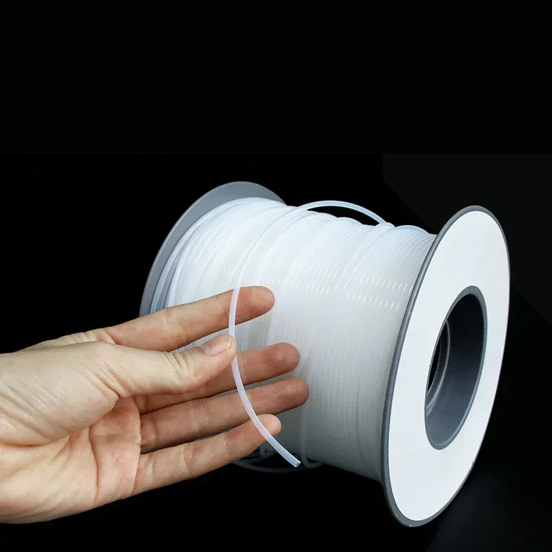 1/5M PTFE Tube F46 Insulated Capillary Heat Protector 2.5KV 600V Rigid Temperature Corrosion Resistant Transmit Hose 30S-3S