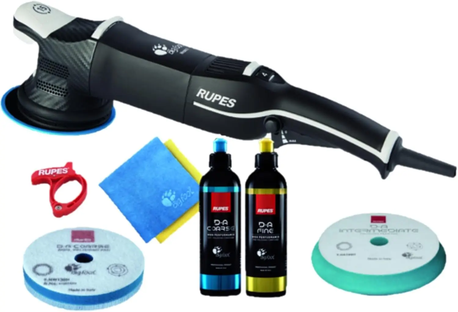 

LHR15V Starter Kit for BigFoot Mark V Random Orbital Polisher - Additional Accessories Included - Reduced Noise & Vibrations - E