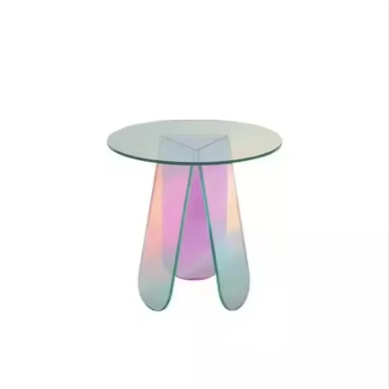 Acrylic service tray Elegant side table for home décor and entertaining