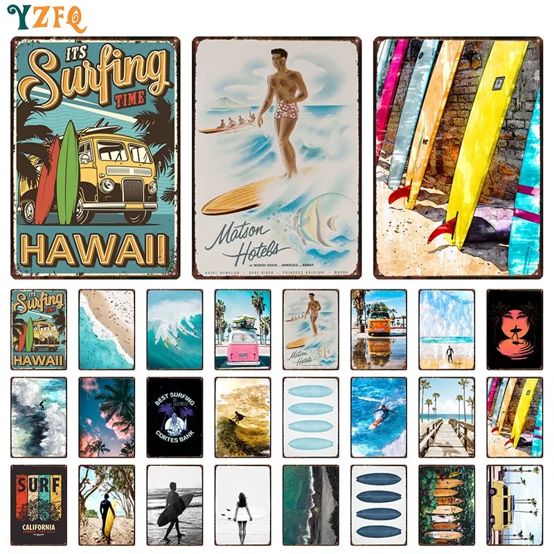 Vintage Hawaii Surf… - image