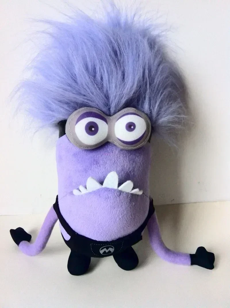 Hot Cute Minions Movie Characters Plush Toys Bob Little Purple Man Daemon Peanie Soft Dolls Pillow Christmas Ornaments Gifts