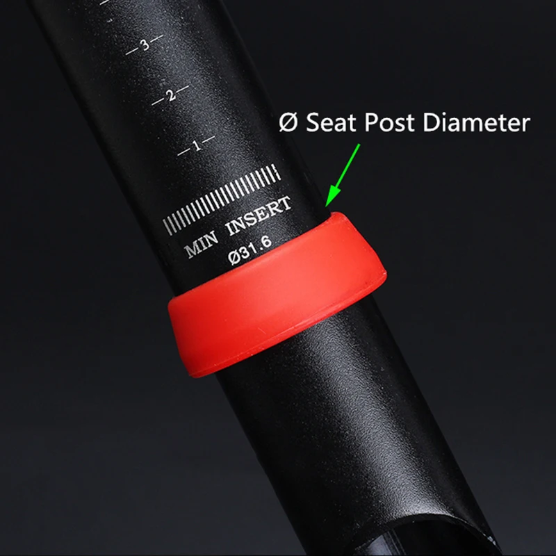 RISK Bicycle Seatpost Waterproof Cover Silicone Bicycle Seatpost Protection Cover Waterproof Rubber Ring Dust Cover Cycling Part