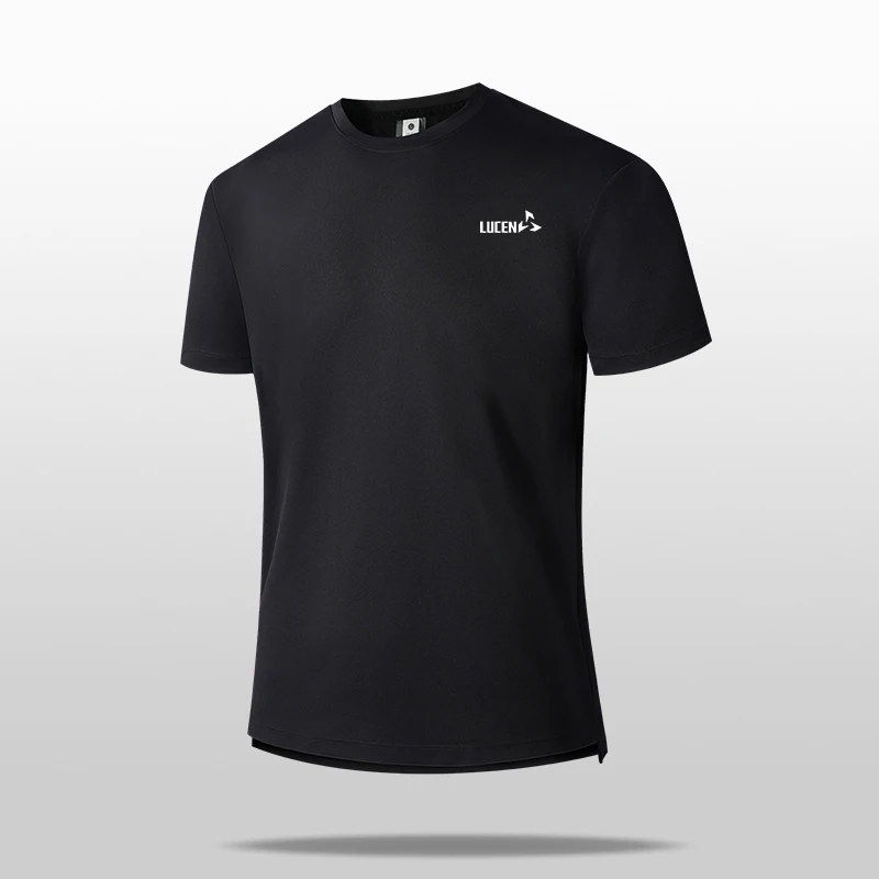LUCEN Summer 2026 high-quality men's outdoor sports quick-drying breathable short-sleeved T-shirt Fashion Casual style T-shirt