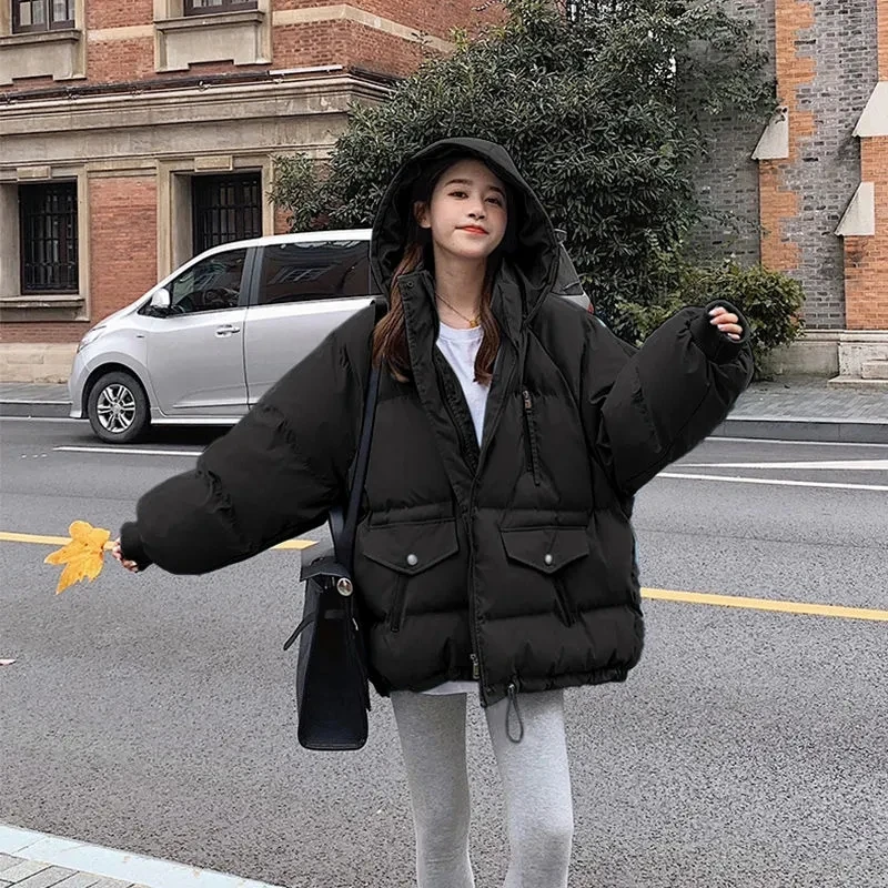 

Women's Winter Parka 2023 New Warm Fashion Elegant Ladies Jacket Comfortable Korean Loose Temperament Versatile Female Coat