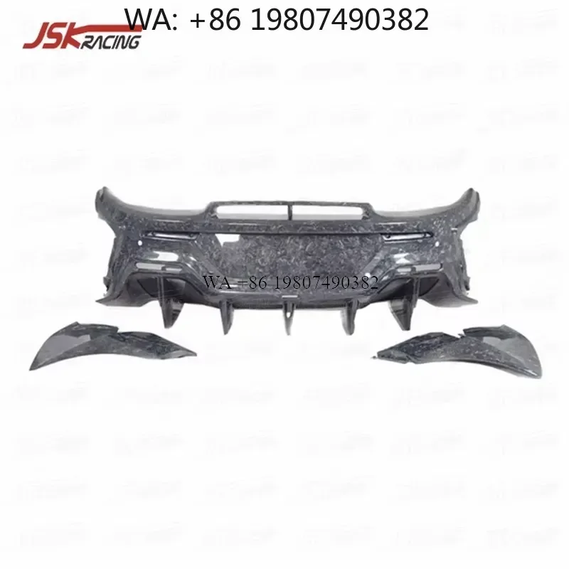 Wmwmnu Forged Carbon Fiber Rear Bumper Body Kit for 540C 570S 570GT 600LT 2015-2018 OEM Style Auto Parts Accessories