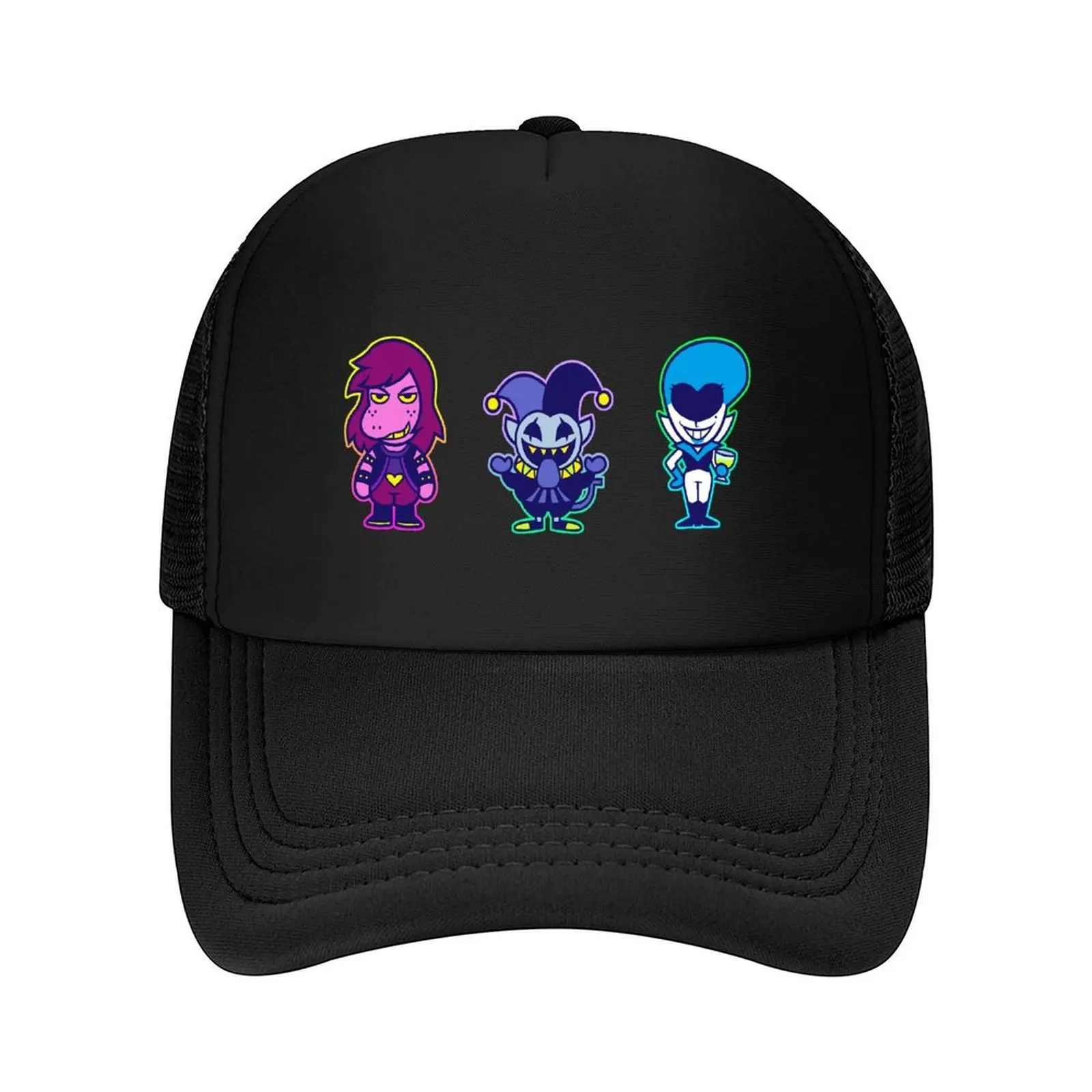 

Deltarune set 3 Baseball Cap Thermal Visor hiking hat Bobble Hat Military Cap Man Men Golf Wear Women's