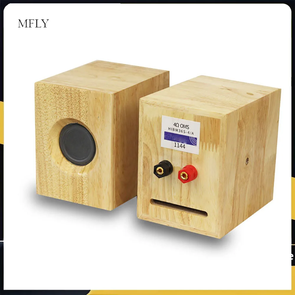 

NTX cellular BMR flat panel speaker Passive 2-inch 4Ω 10-30W 90dB full-range solid wood HiFi surround speaker