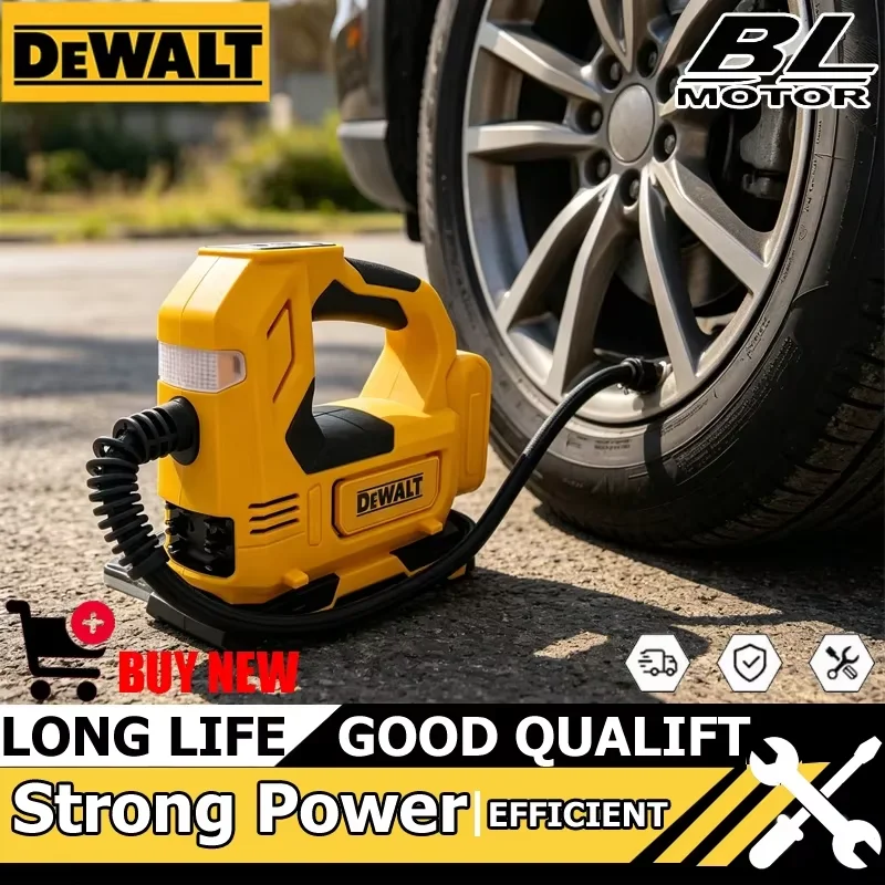 dewalt-portable-tire-inflator-air-pump-rechargeable-compressor-digital-cordless-electric-car-tyre-inflator-tools-for-20v-battery