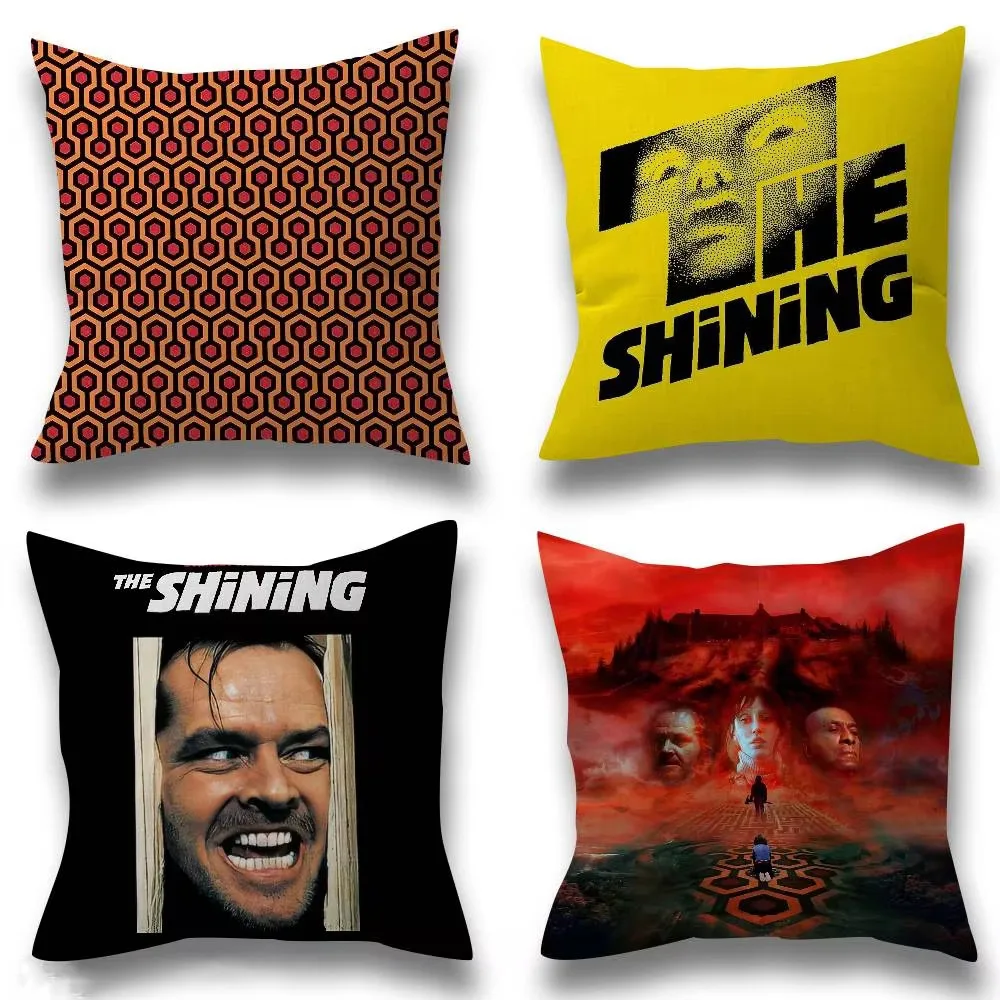 The Shining Horror Classic Pillow Cover, Double Sided Soft Polyester 2D Print Cushion for Sofa Bedroom Living Room Decor Gift